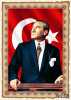 Atatürk Portre Duvar Halısı & Atatürk Tablo Resim Özel Üretim - Thumbnail (5)