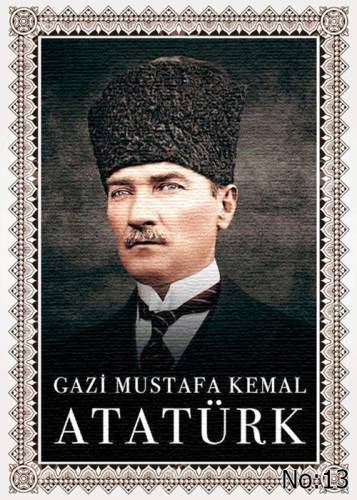 Atatürk Portre Duvar Halısı & Atatürk Tablo Resim Özel Üretim - 12