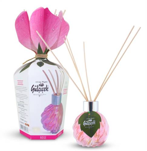 Gülçiçek Bambu Çubuklu Oda Kokusu Gül 115 ML - 0