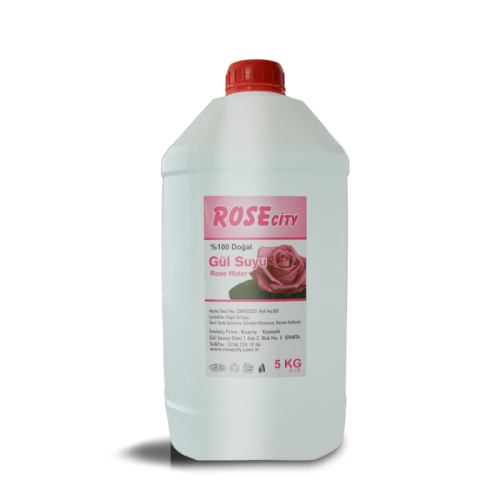 Rosecity Naturel Gül Suyu 5000 Ml Bidon - 0